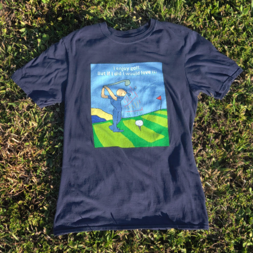 I enjoy golf.
