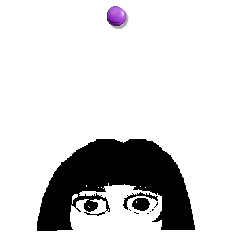 The girl inside the TV
