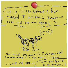 to universe, from ethan